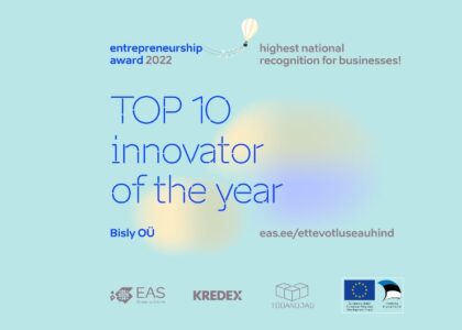 Bisly TOP10 innovator of the year